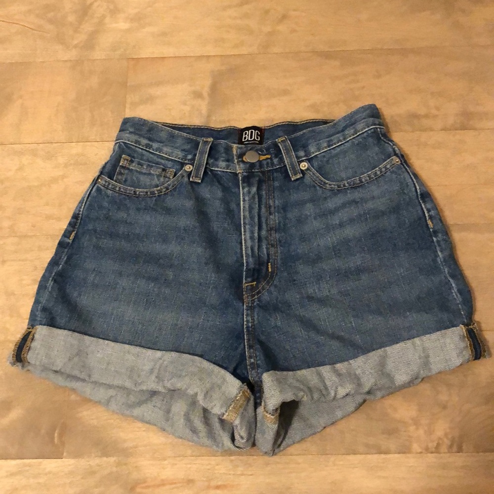 BDG mom high rise jean shorts urban outfitters